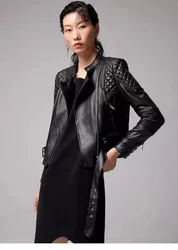 Chaquetas de cuero PU para mujer, abrigo de motociclista, chaqueta Bomber de piel sintética, cortavientos, prendas de vestir de conducción, ropa de moda de otoño