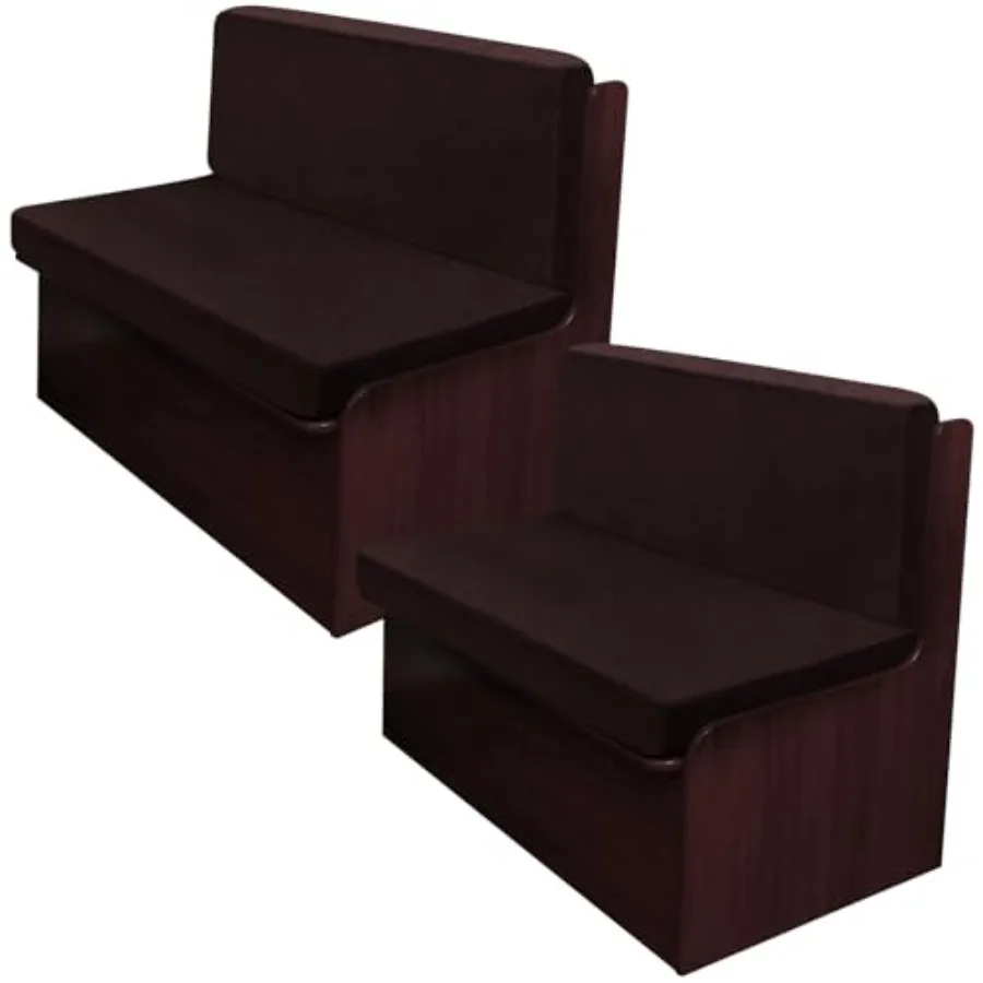 Leather Look RV Dinette Cushion Covers, Stretchable Camper Couch Cushion Covers Washable RV Bench Seat Cover for Travel Trailer