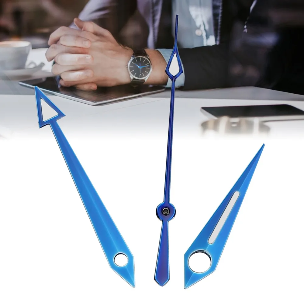 Precision Blue Color Watch Hand Gold Color Watch Accessory Watch Needle for ETA2824 watch movement Men Watch