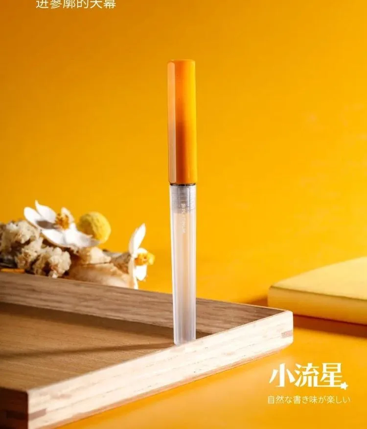 PLATINUM Small Meteor Pen Season Language Limit PQ-200 Primary School Students Can Replace The Ink Sac, Ink Pen EF, F Tip