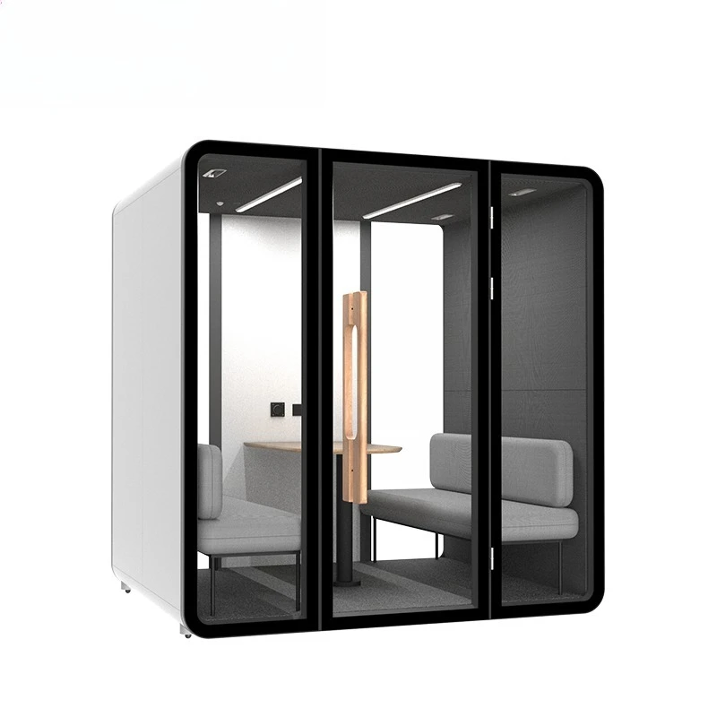 Soundbox Four Person Meeting Booth Silence Work Room Office Telephone Booth