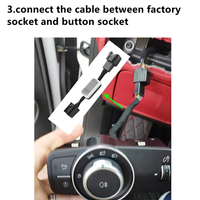 A04E-For Alfa Romeo Stelvio 2017-2021 Car Automatic Start / Stop Off Engine System Plug Stop/Start Module Adapter Cable Accessor