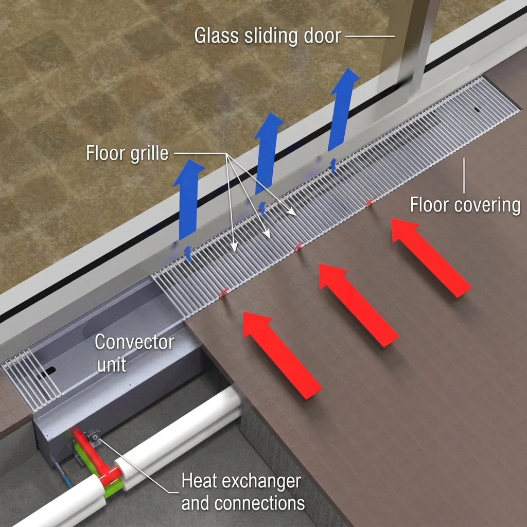 China OEM Floor Convector Manufacturer Hydronic Trench Heater Supplier Custom Wholesale 2 Pipe 4 Pipe