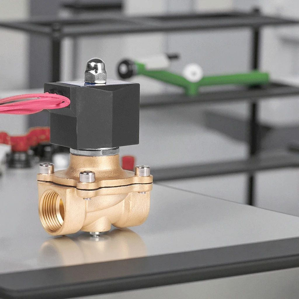 Smart Brass Solenoid Water Valve with Diaphragm Structure Wifi Remote Control on Mobile Phone Smart Valves Product