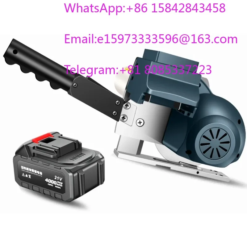 High Speed Rechargeable Electric Fabric Cutter With Guide Rail Garment Cloth Cutting Machine Accessory