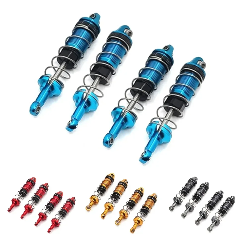 Amortiguador de Metal para SCY 16101, 16102, 16103, 1/16, piezas mejoradas de coche RC, accesorios