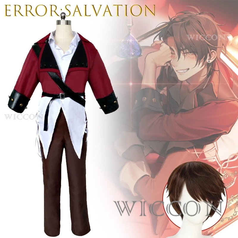 Noël BErroR: salut Ciel Blancfeu Adolphe Ankou ensemble de costumes homme Anime jeu personnage Roleplay hommes cosplay tenues