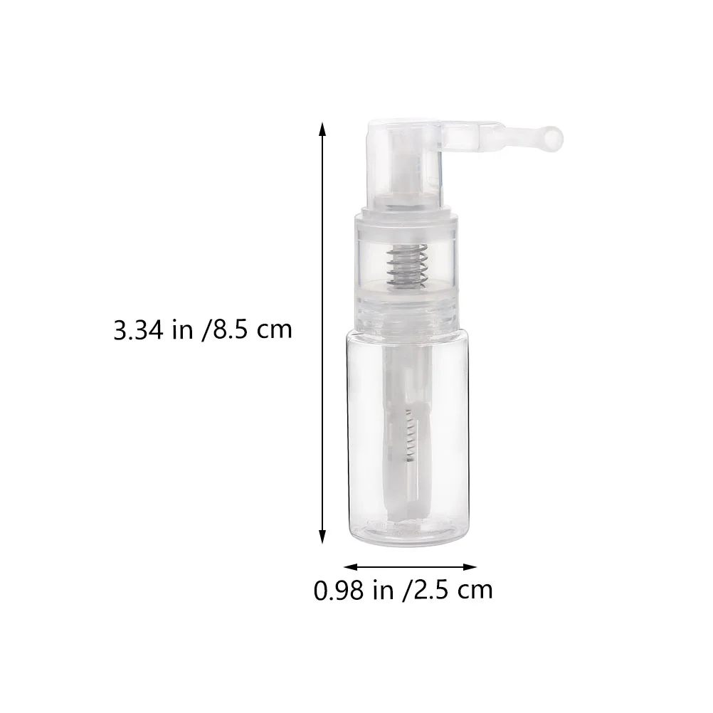 Sprayer Dry Powder Bottle Travel Bottles Shampoo Empty 25x25cm Plastic Oral Medicine Refillable Container