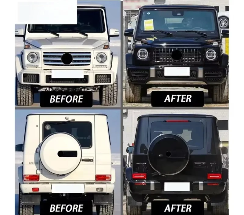 For Mercedes Benz Body Kit AMG Body Kit Upgrade G Class 2018 G up 2020 AMG Body Kits With Fender Inner