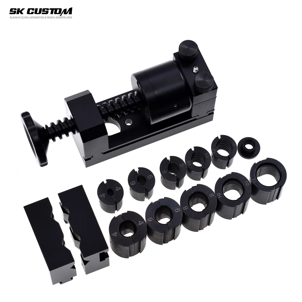 

Al Alloy Rotary Fuel Oil Line Hose Fitting Installation Tool Kit Assembling AN12 AN10 AN8 AN6 AN4 Oil line Fuel line connection