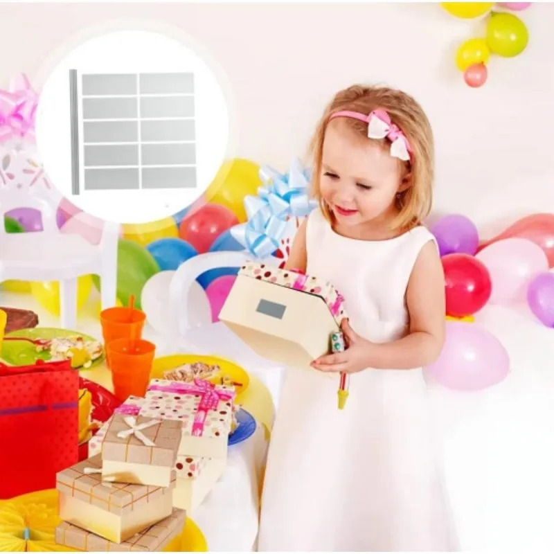 100/200 قطعة ملصقات بطاقة الصفر خدش أداة تسميات مفاجأة ذاتية اللصق اوراق الملاحظات مستطيلة لتقوم بها بنفسك هدية الزينة