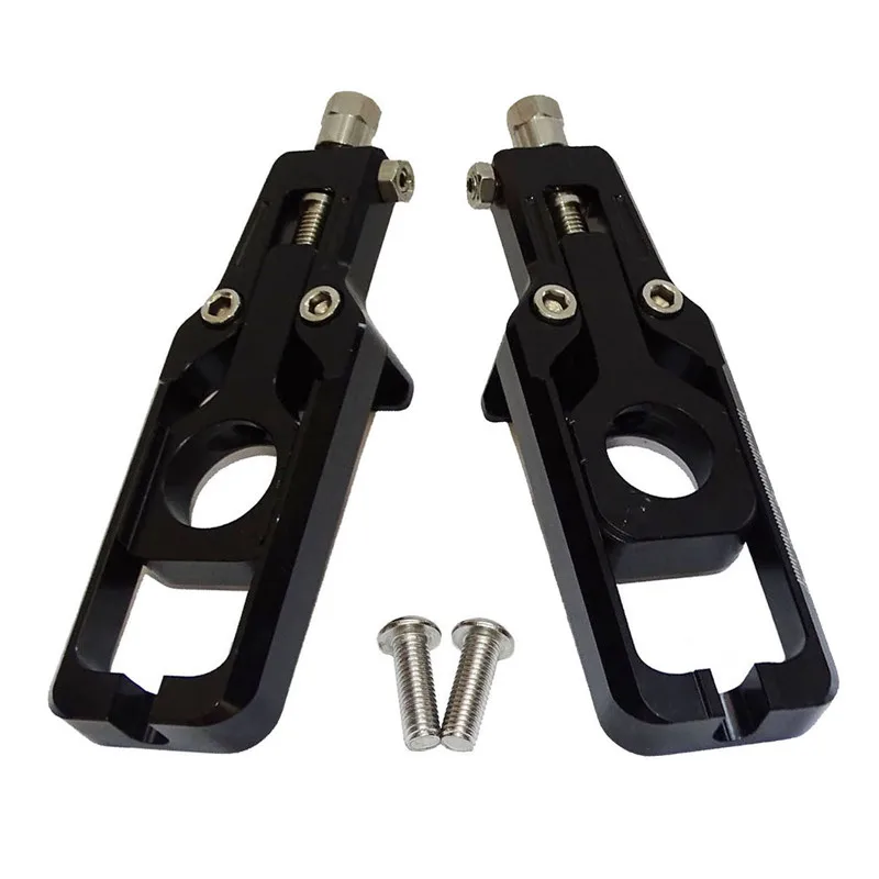 Racing Motorcycle Rear Wheel Axle Blocks Chain Adjusters Tensioners For HONDA CBR600RR F5 2007-2025, CBR1000RR 2008-2016