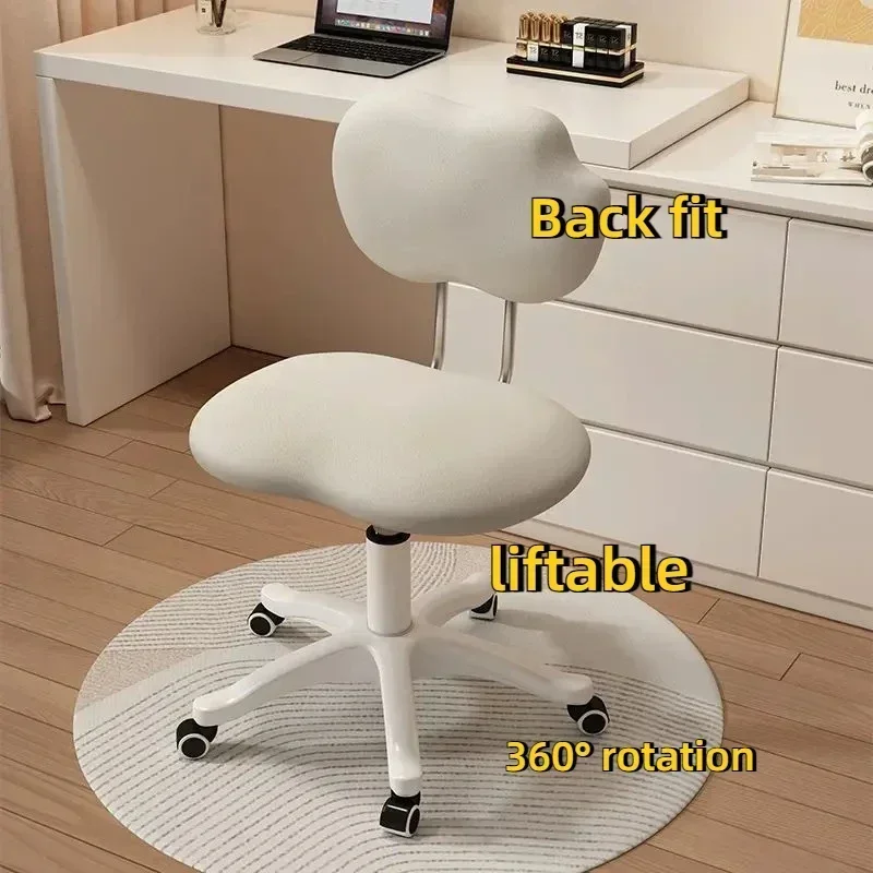 

Компьютерный офисный стул на колесиках, эргономичный расслабляющий игровой стул на колесиках, легкий студенческий шезлонг, офисная мебель