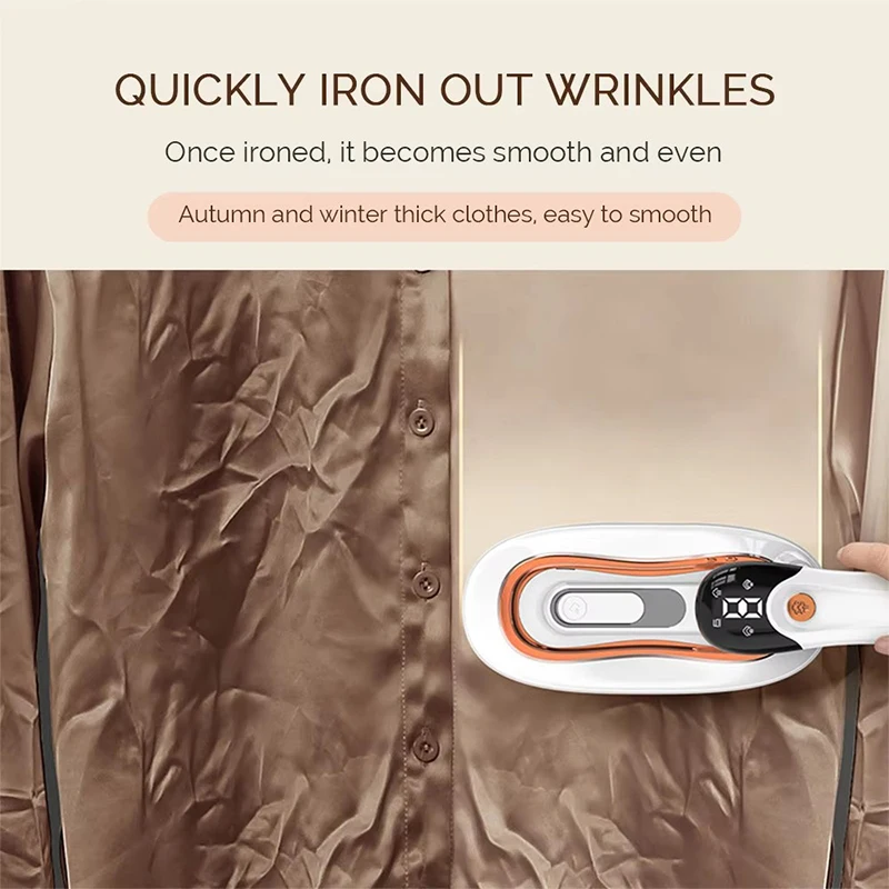 1200W Small Hand Holding Ironing Machine LED Garment Steamer Household Steam 4Gear Portable Hanging Ironing Machine Steam iron