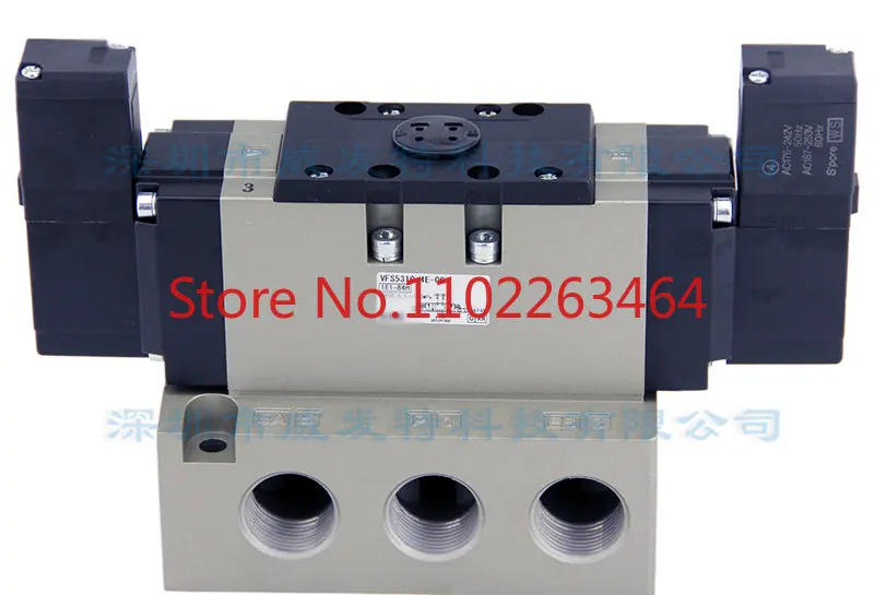 

VFS5310-4E-06 VFS5310-4EB-06 pilot-type three-position five-way intermediate seal solenoid valve in stock