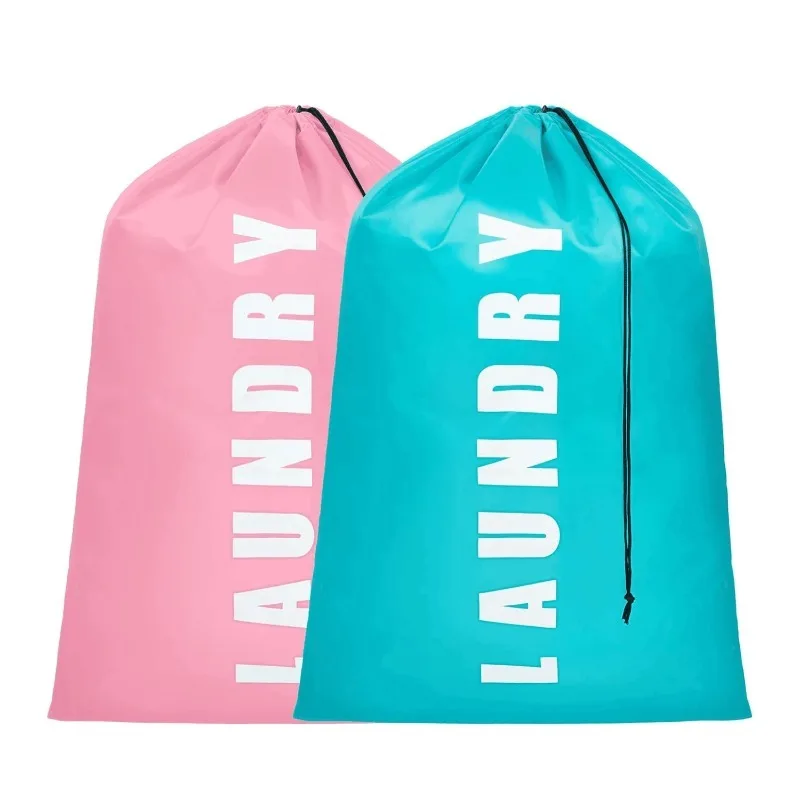 Confezione Da 2 Sacchetti Per Biancheria Xl, Organizer Per Vestiti Sporchi Lavabile In Lavatrice, Grande Abbastanza Per Contenere 4 Caricamenti Per Bucato