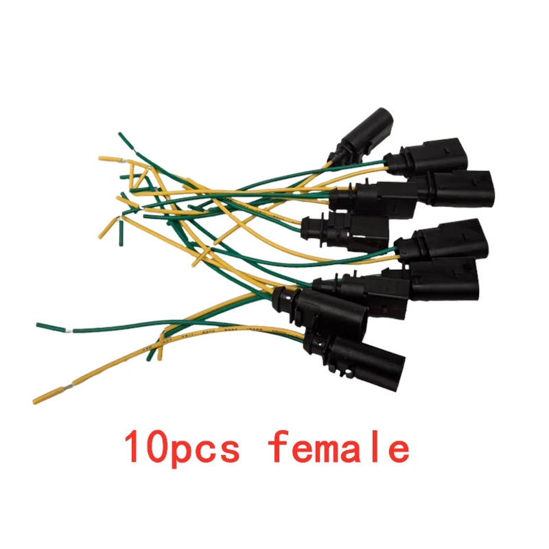 10x 2 Pin Connector Plug Wire For Volvo FH/FM/FL For Scania Heavy Truck Side Marker Lights Clearance Lamps Sun Visor Light