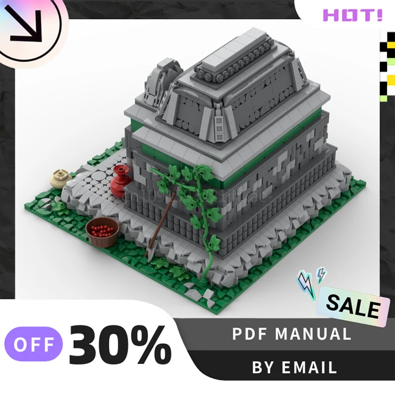 [1970 ชิ้น] ชุดตัวต่อสร้างสรรค์บล็อกอาคารแบบกำหนดเอง MOC Empires House ของเล่น STEM ชุดประกอบแบบ DIY ของขวัญวันเกิด