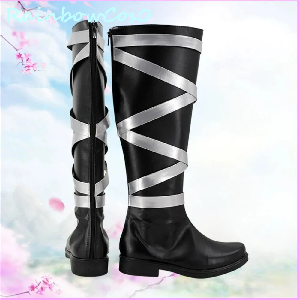 Hijiri Byakuren Touhou Project Cosplay Shoes Boots Game Anime Halloween Christmas RainbowCos0 W3741