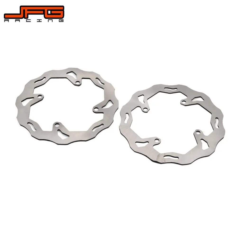 Motorcycle 240mm Front Rear Brake Disc Rotor Set For Suzuki RMZ250 RMZ450 RMX450Z RMZ 250 450 RMX 450Z 2007-2018 image 3