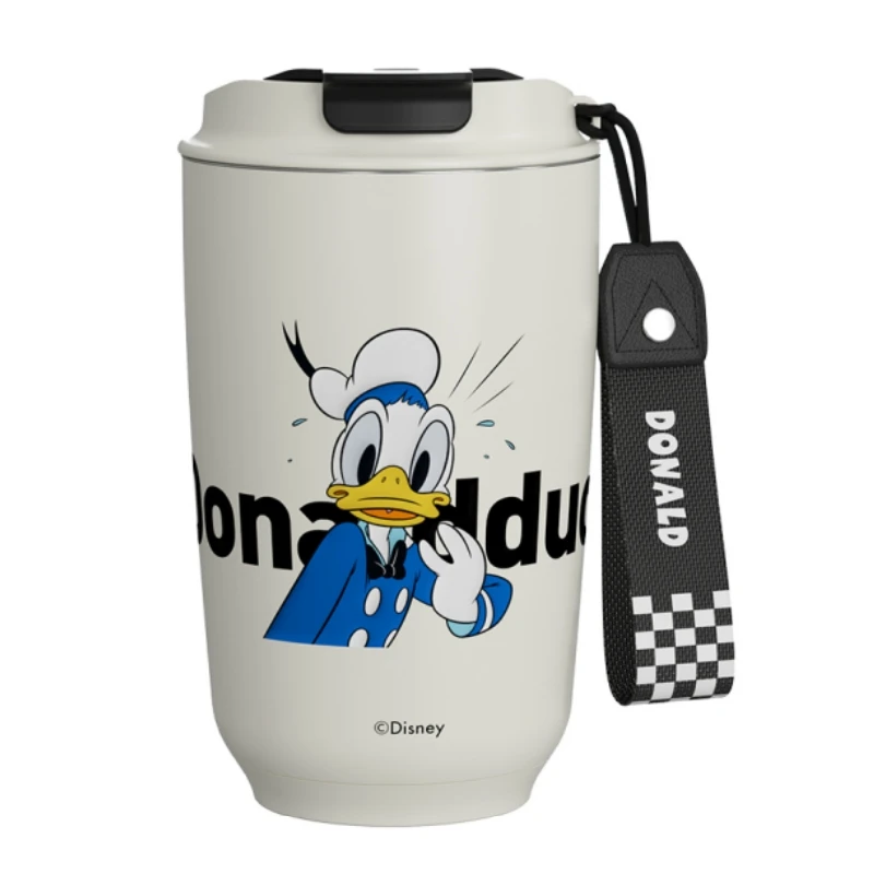 Tasse à eau isotherme officielle de Disney pour filles, tasse à café, refroidisseur de voiture, véritable cadeau d'anniversaire, haute valeur, 400ml