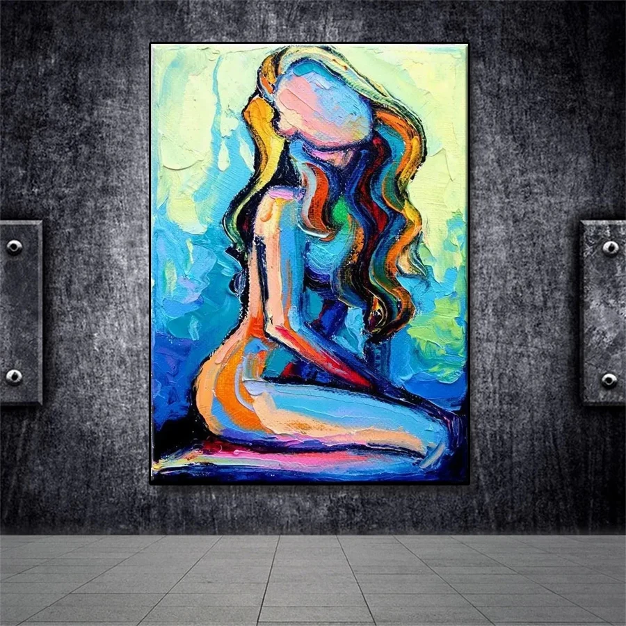 

DIY алмазная живопись современное абстрактное женское искусство полная алмазная вышивка мозаика ручной работы украшение для взрослых подарок