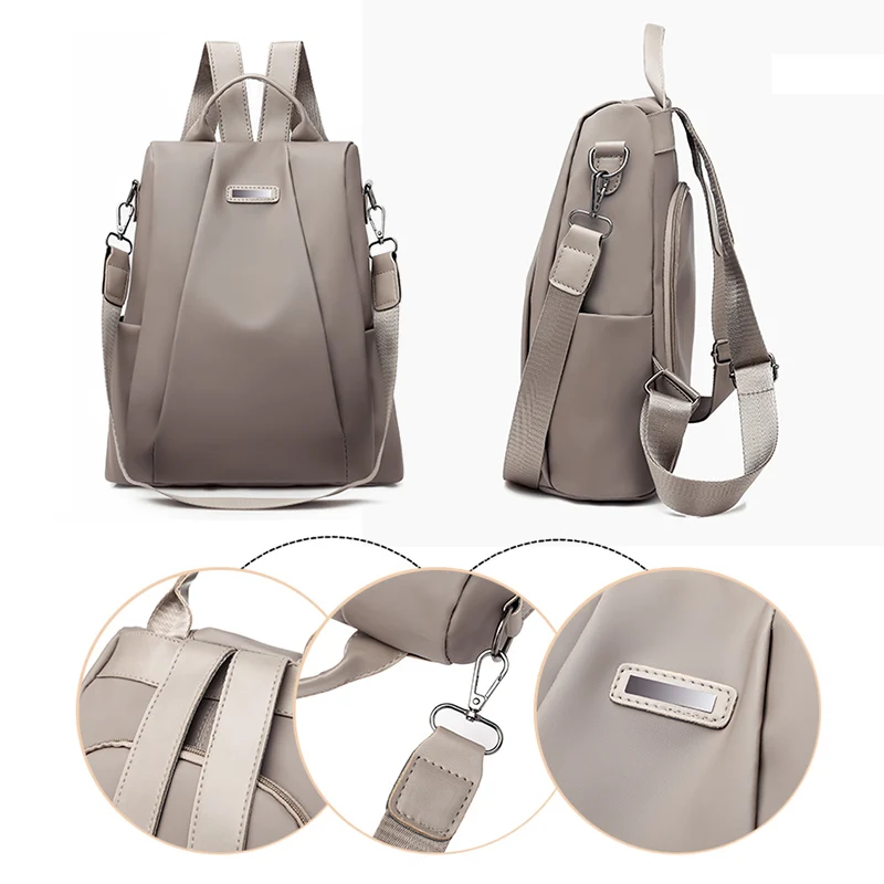 Vrouwen Anti-Diefstal Rugzak Waterdichte Rugzak Dames School Reizen Schoudertassen