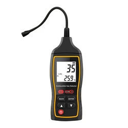 SW-733A Combustible Gas Detector Propane CO Hexane Methane Leak Indicator Port Natural Gas Analyzer 0-100%LEL With Alarm