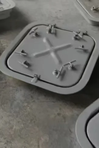 Marine Hardware 316 Stainless Steel Cowl Vents Inspection Hatch Cover Deck Plate for Boats