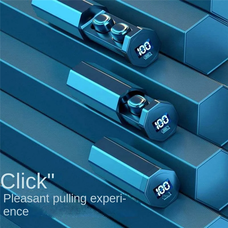 A57G-A7 سماعة لاسلكية تعمل بالبلوتوث 5.0 سماعات داخل الأذن TWS الرياضة مقاوم للماء لعبة الموسيقى إلغاء الضوضاء اللمس سدادات الأذن المغناطيسية F9D