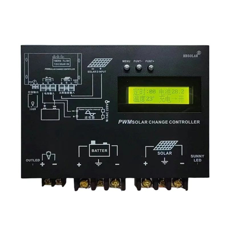 LMM solar controller 12v24v48v60V96V automatic universal 4000W