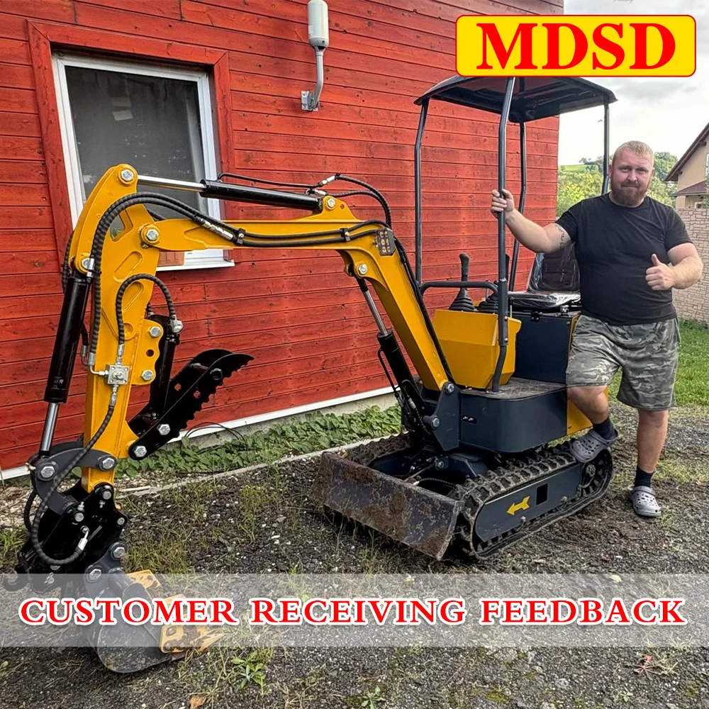 سعر مخفض 2T حفارة الذراع الطويلة الزاحف حفار صغير مع مرفق حفارة صغيرة عالية الجودة لشحن Kubota DDP #6