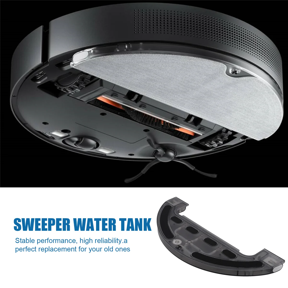 A58E-خزان المياه لاستبدال أجزاء مكنسة الروبوت Dreame Z10Pro/D10PLUS L10/STYTJ05ZHM