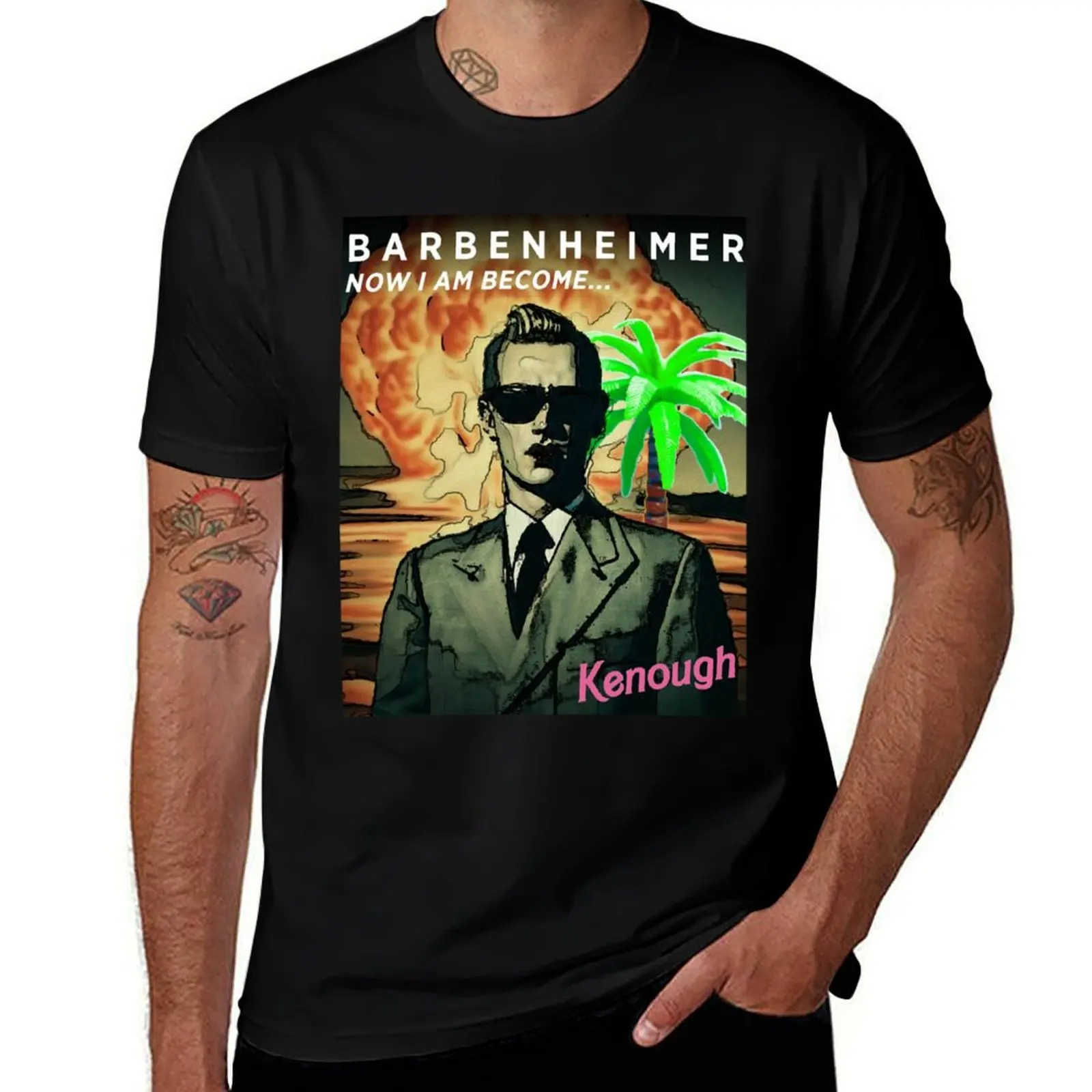 

Barbenheimer Now I Am Become Kenough T-Shirt anime shirt boys whites t shirts for men graphic