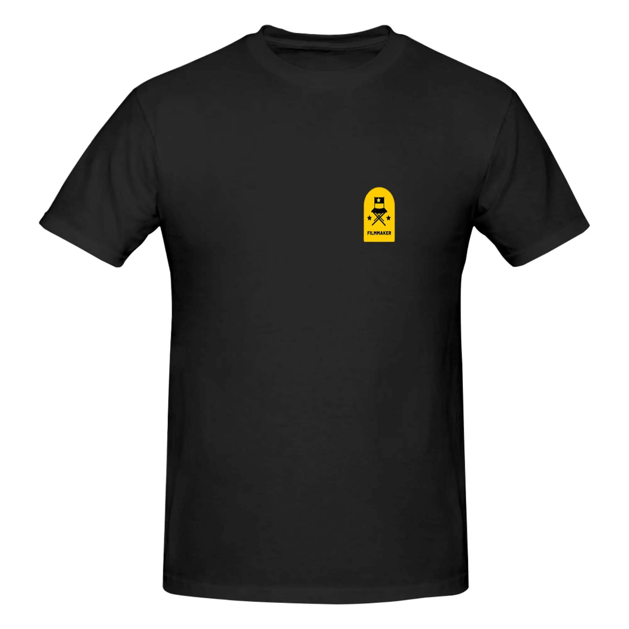Funny Yellow Filmmaker Director s Chair  Men's Printed T-Shirt Unisex T shirtHarajuku