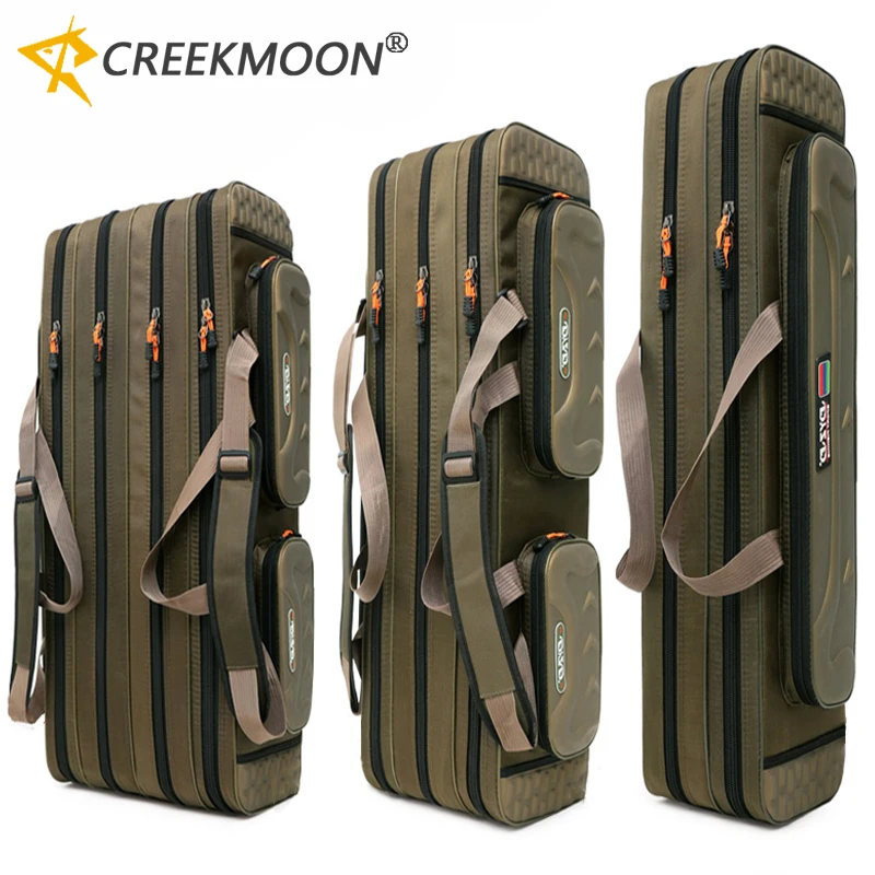 Sea Fishing Rod Storage Bags 100/120/130CM Fish Pole Reel Lure Tools Bag Case Multifunctional Box 1/2/3 Layer Fish Carrier pesca