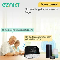 RF433 Wireless Thermostat WiFi/No WiFi Floor Heating Water Gas Boiler Home Room Tuya Smart Programmable Temperature Controller - Image 4