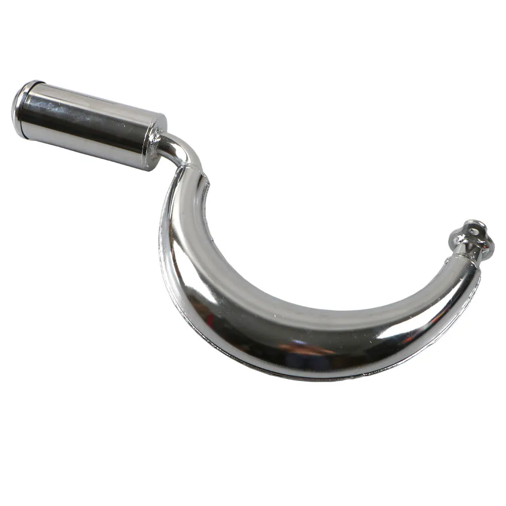 

Half Moon Banana Exhaust Muffler Pipe Steel for 2 Stroke 49cc 60cc 66cc 80cc Engines Motorized Bicycle