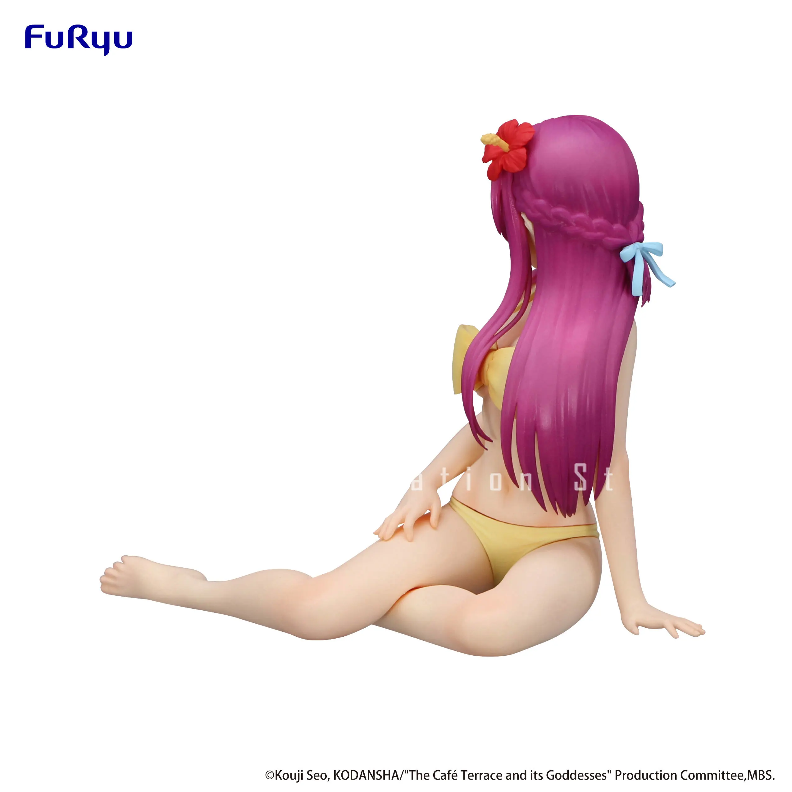 Pre-Sale 100% FuRyu Noodle Stopper The Cafe Terrace and Its Goddesses Ouka Makuzawa Anime Action Figures Model Collection Gift