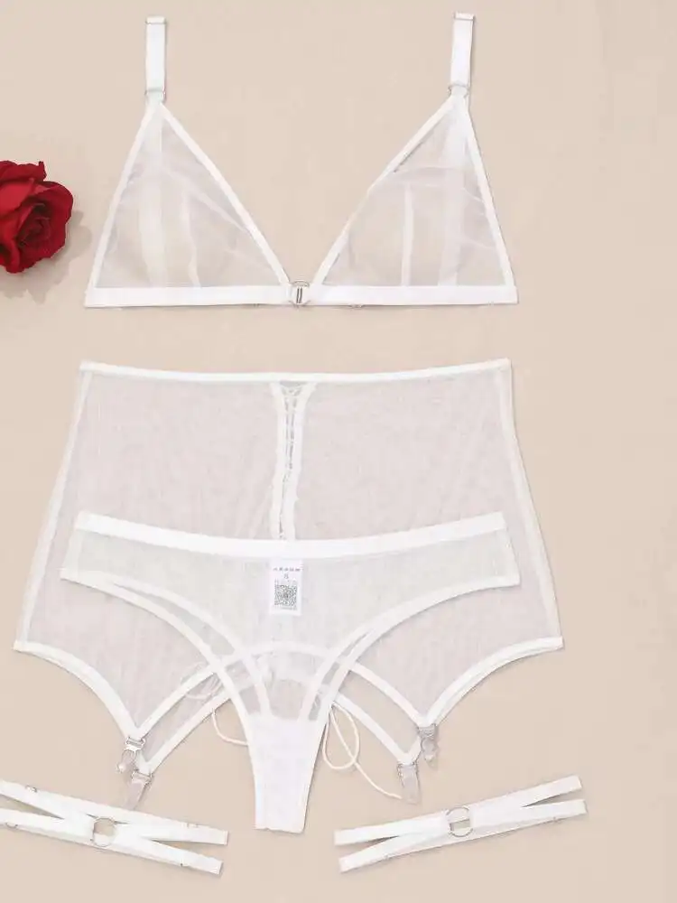 비키니 여성 레이스 럭셔리 속옷 백 레스 랩 가슴 멜빵 민소매 비키니 매력적인 캐주얼 아름다운 E4A2