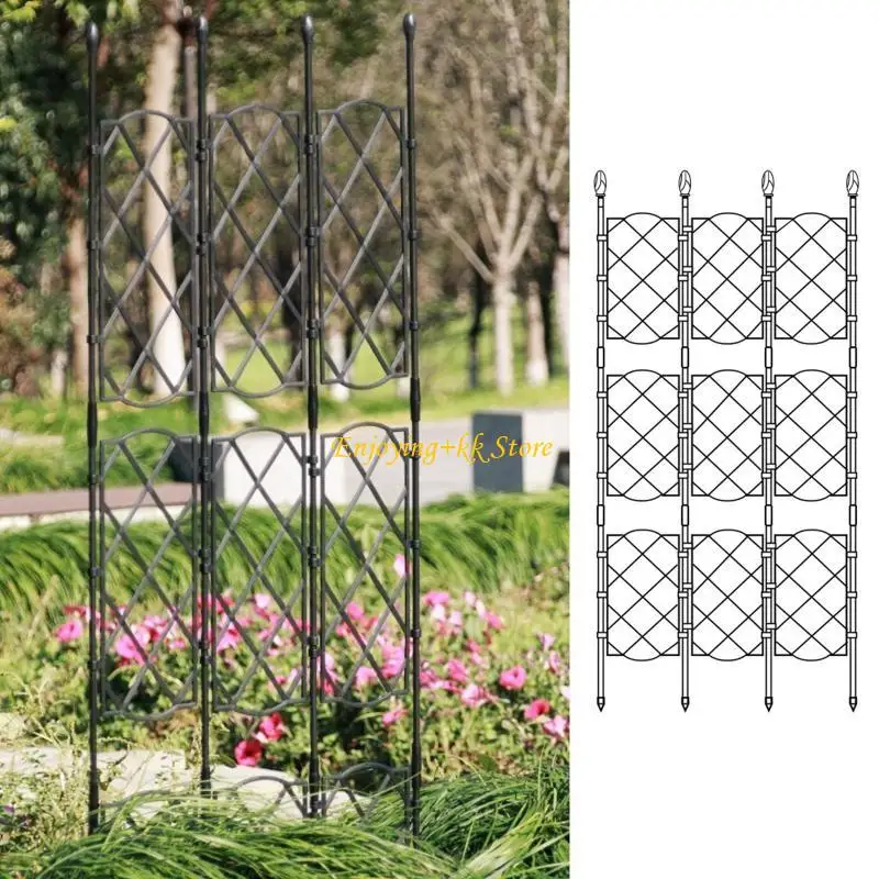 

Q1JB Garden Trellis для подъема растений с ржавалостью железных виноград