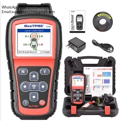 

Autel MaxiTPMS TS408 TS501 TPMS Programming Tool 2024 Upgraded of TS401, Activate/Relearn All Known TPMS Sensors