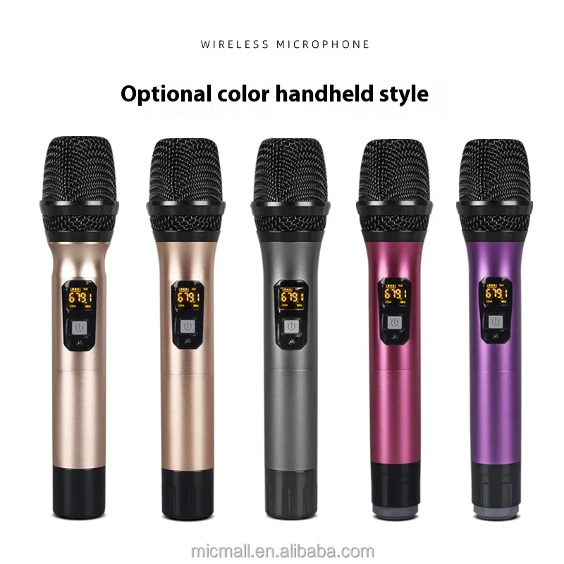 2026 Popular Sale Karaoke Wireless Microphone Cheap Price Wireless Lavalier Microphone For Live Streaming