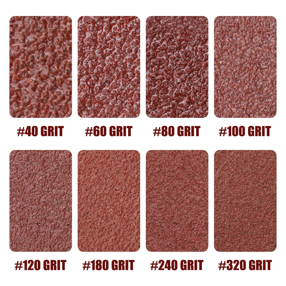 CMCP 5 قطعة 10x330 مللي متر أحزمة الصنفرة تلميع أحزمة جلخ 40 60 80 100 120 180 240 320 حصى لحزام ساندر الخشب المعادن طحن #3