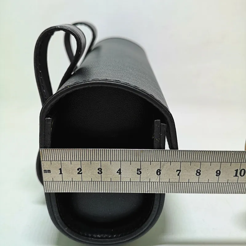 KOSTENLOS - Fahrrad-Leder-Heckpaket 20 x 5,5 x 9 cm PU-Fahrradtaschen Retro-Fahrradträgerbündel Mountainbike-Fronttasche Reise Q1070 – Detail 10