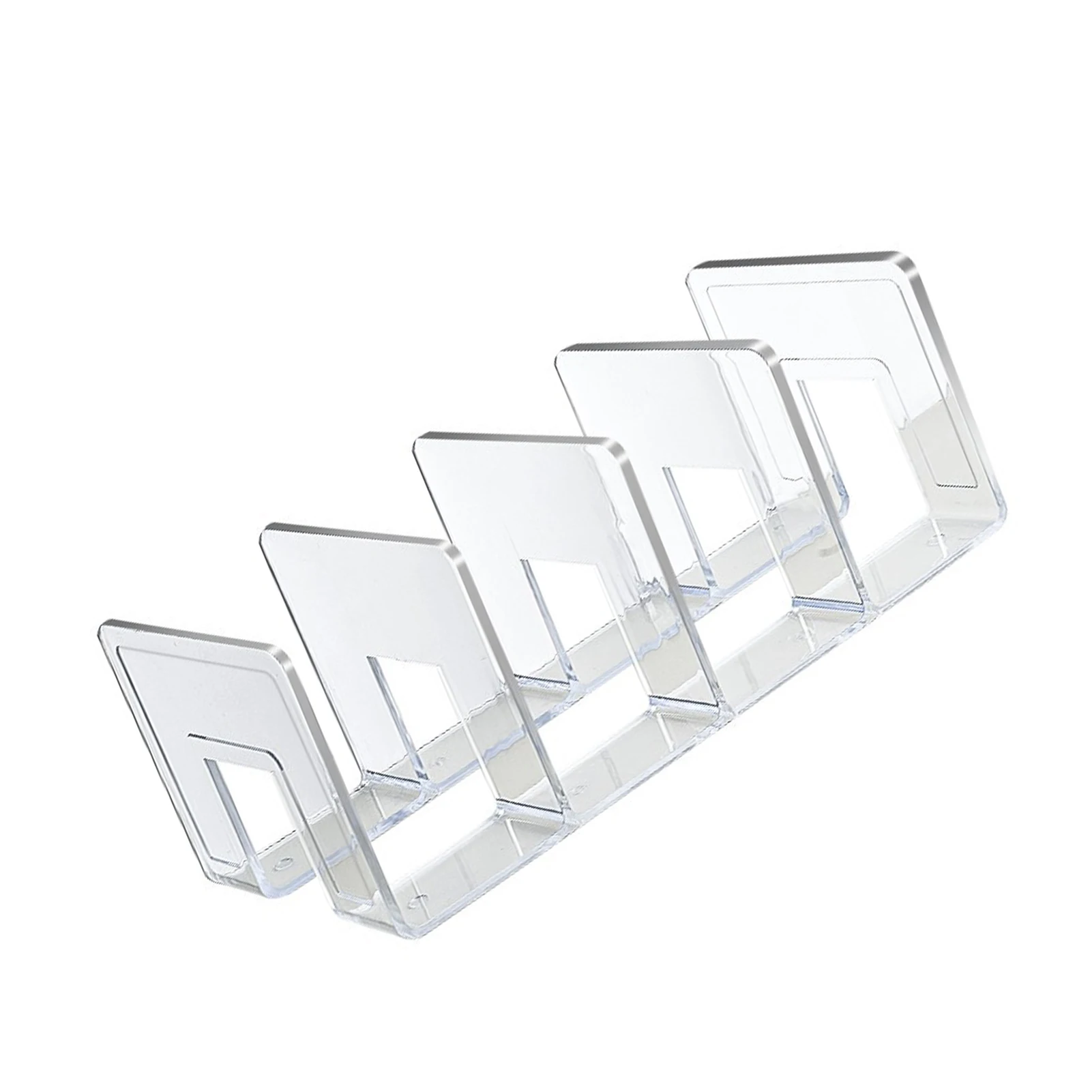 

Newly Plastic Handbag Storage Organizer 4 Compartments Plastic Bag Organizer for Closet Bedroom Bag Storage