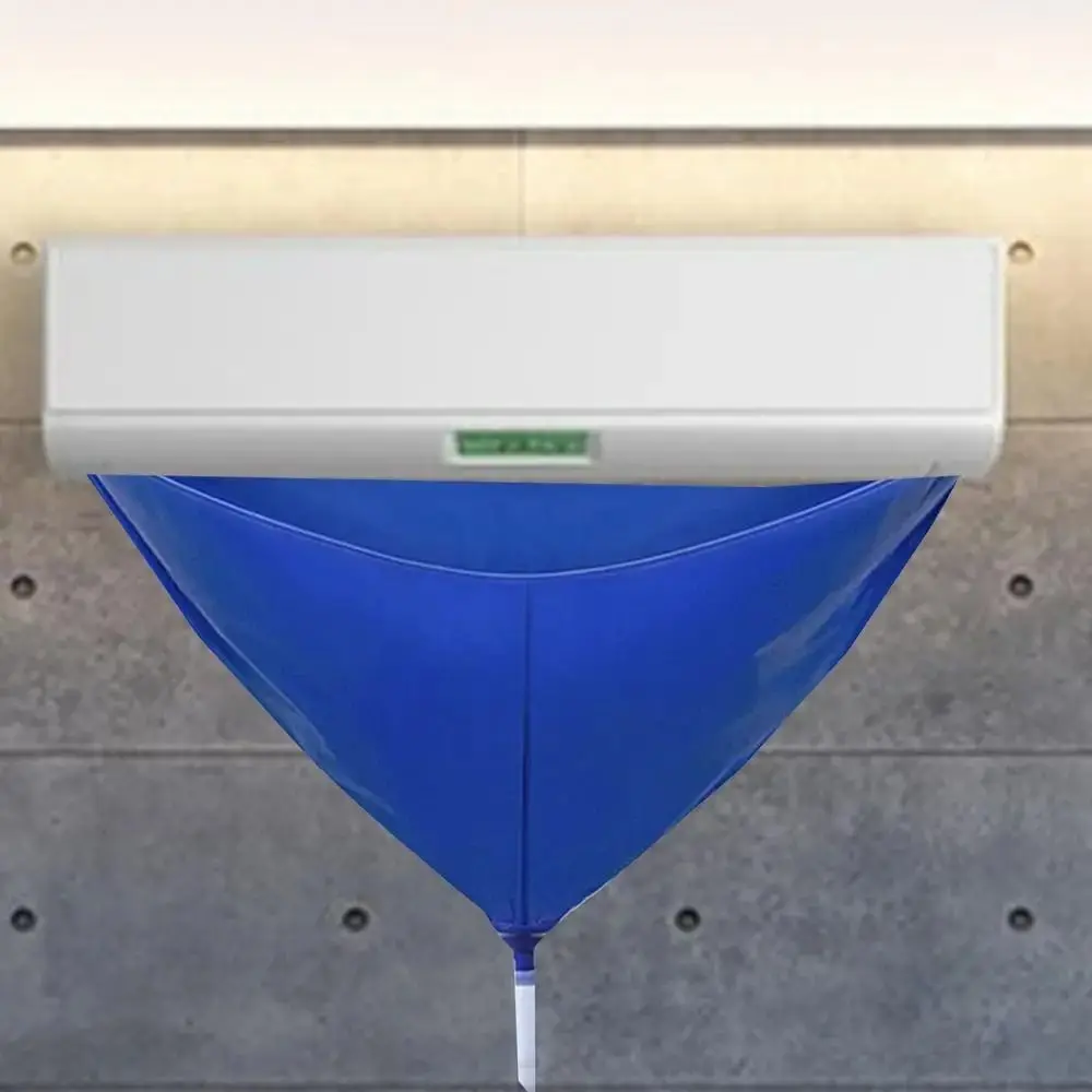 

Thickening Air Conditioner Cleaning Bag Wall Mounted Leakproof Water Collection Bag with Water Pipe Waterproof