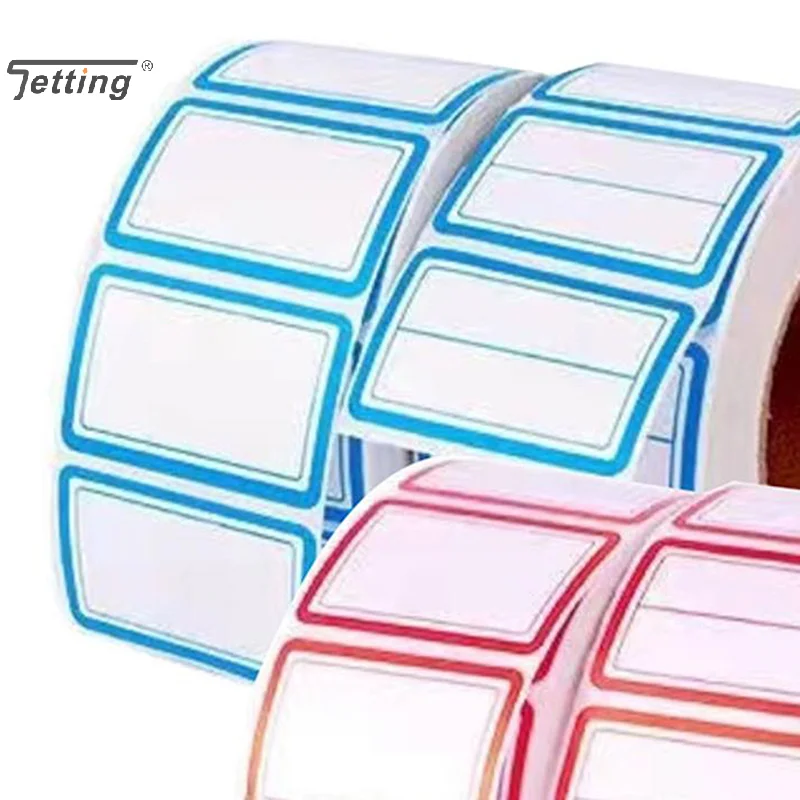 500pcs/roll Can Write Label Stickers Food Classification Labels Adhesive Paper Home Office Gift Sticker