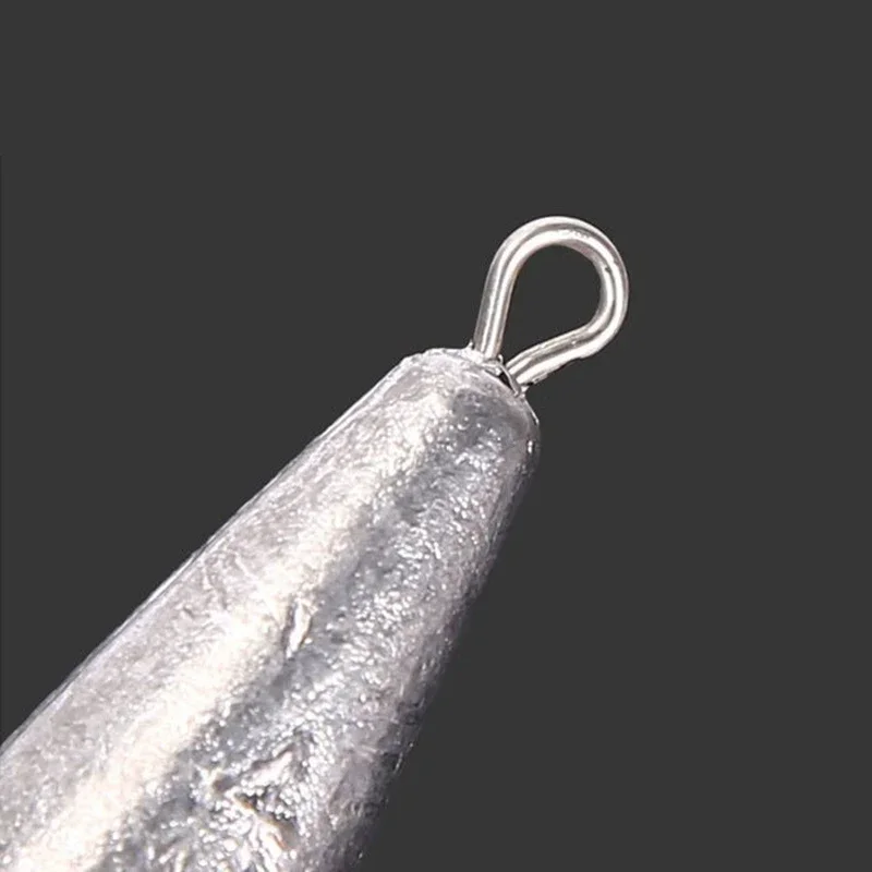 1PCS 10/20/30/40G/50G/60G/70G/80G/100G Drop-Shaped Lead Sinker Fishing Gear Accessories Fast Sinking Bait Throwing Long Distance