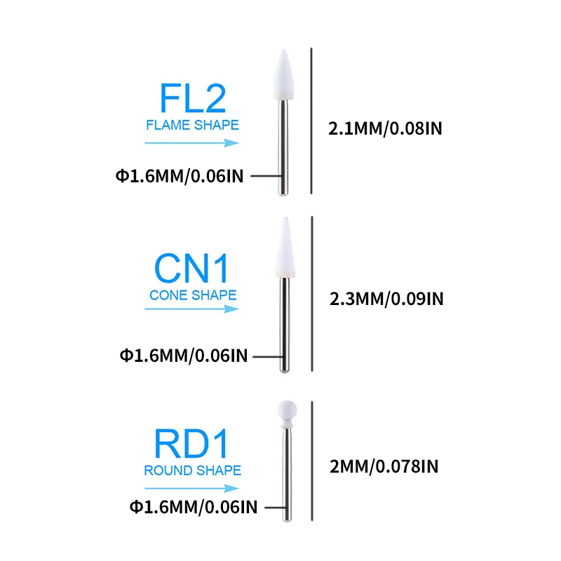 歯科用歯研磨石,ハンドルバー,天然コーン,歯科医用,パックあたり12個